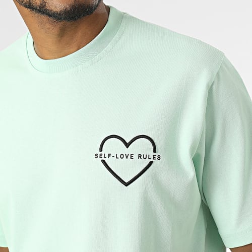 Tee Shirt Oversize Large Turquoise