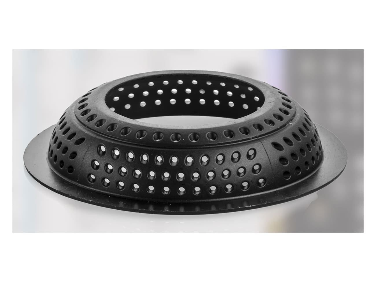 Cercle à tarte perforé bombé - matériau composite - Ø 8 x ht 2 cm - Silikomart