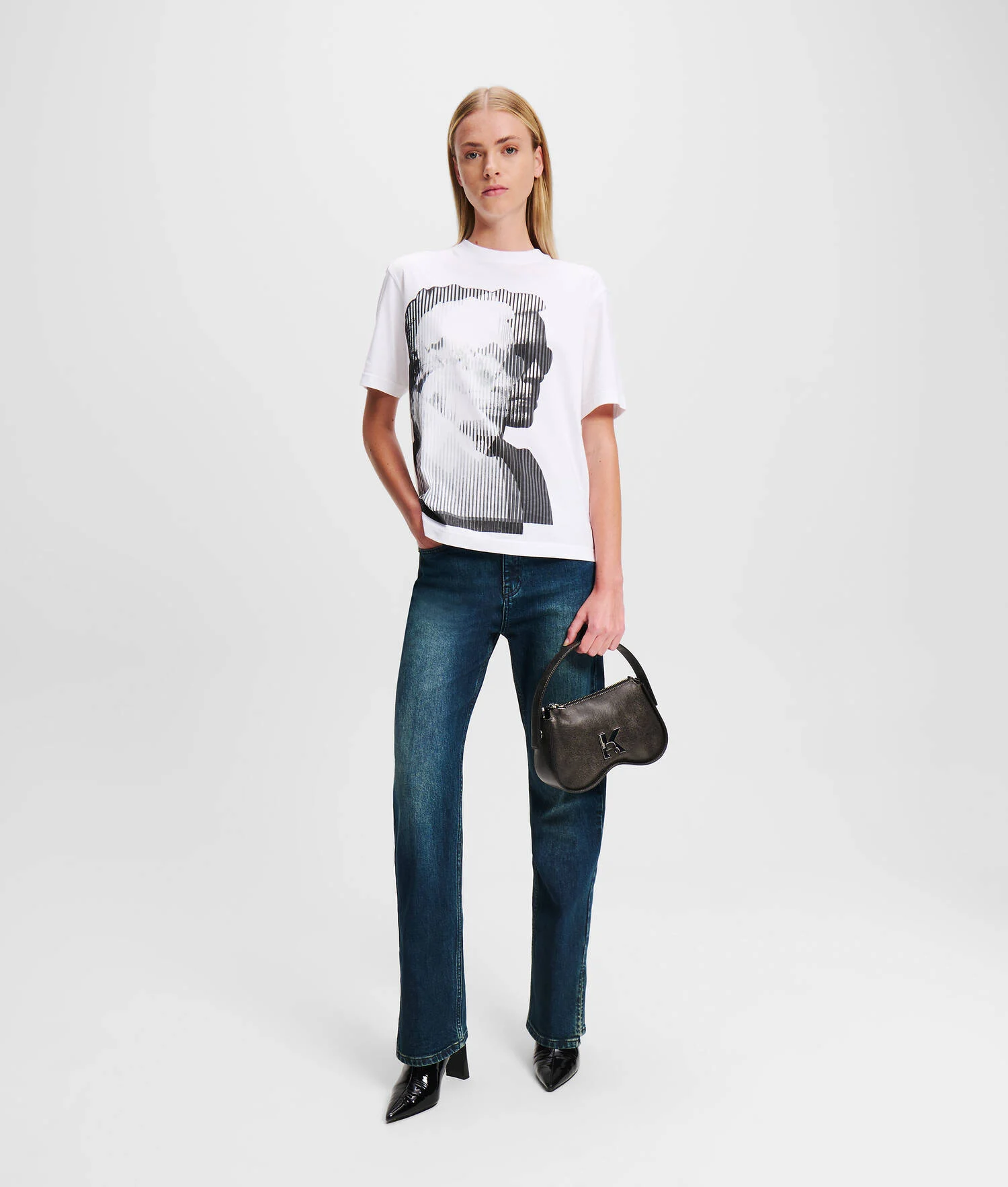 T-SHIRT IMPRIMÉ KARL KLJ