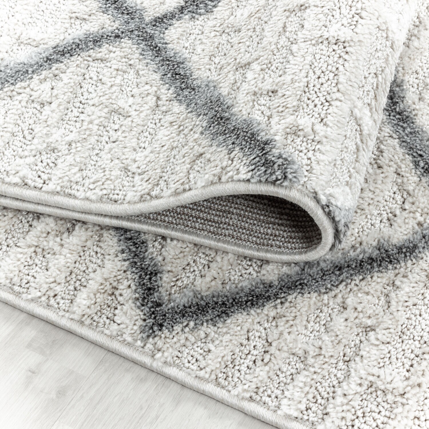 Modern Designer Elegante Teppich, Hoch-Tief Effekt 3D Boho Teppich, Pflegeleicht