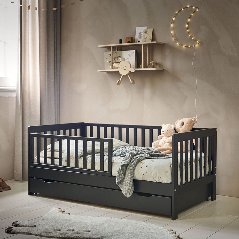 Plume - Peuterkamerbed - 140x70 cm - Hout - Wit