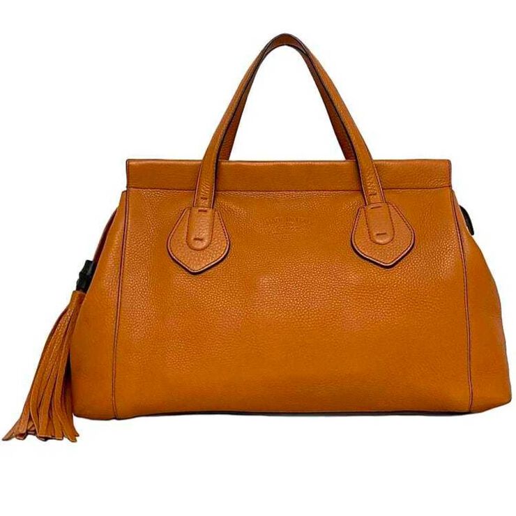 Gucci Vintage Gucci Bamboo Orange