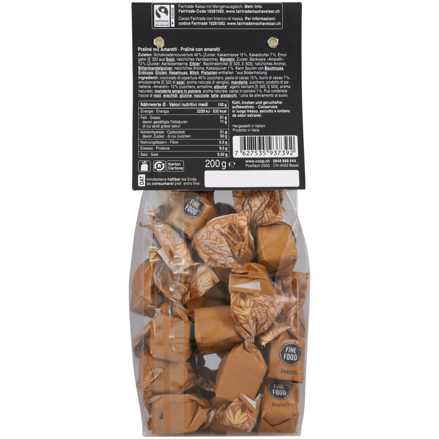 Fine Food Tartufi dolci amaretti