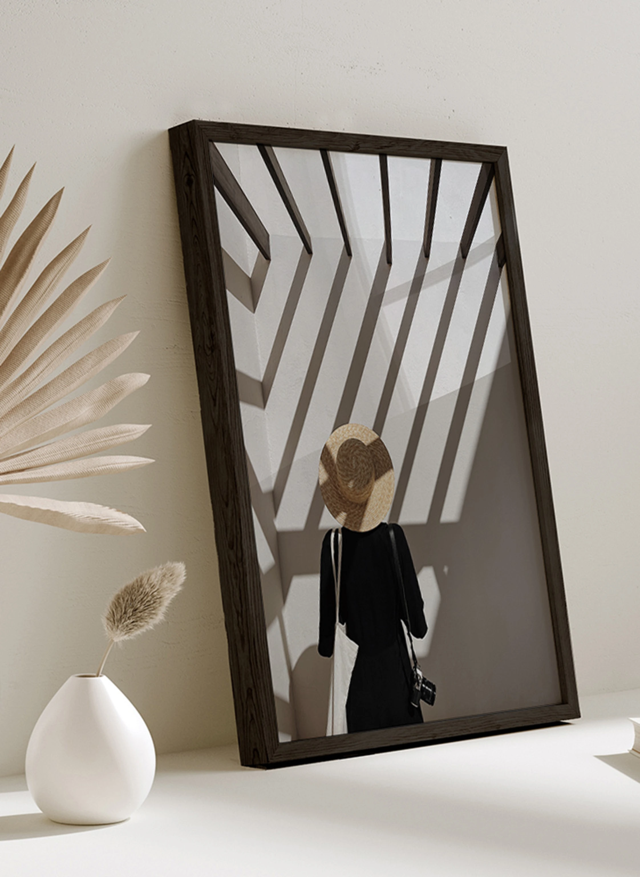 Liv Corday Wandbild TOURISTENMODUS mit Rahmen