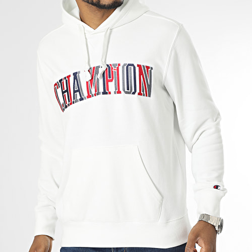 Sweat Capuche 218508 Blanc