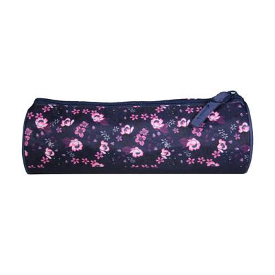 Trousse ronde Offshore - 1 compartiment - pivoines - Bagtrotter