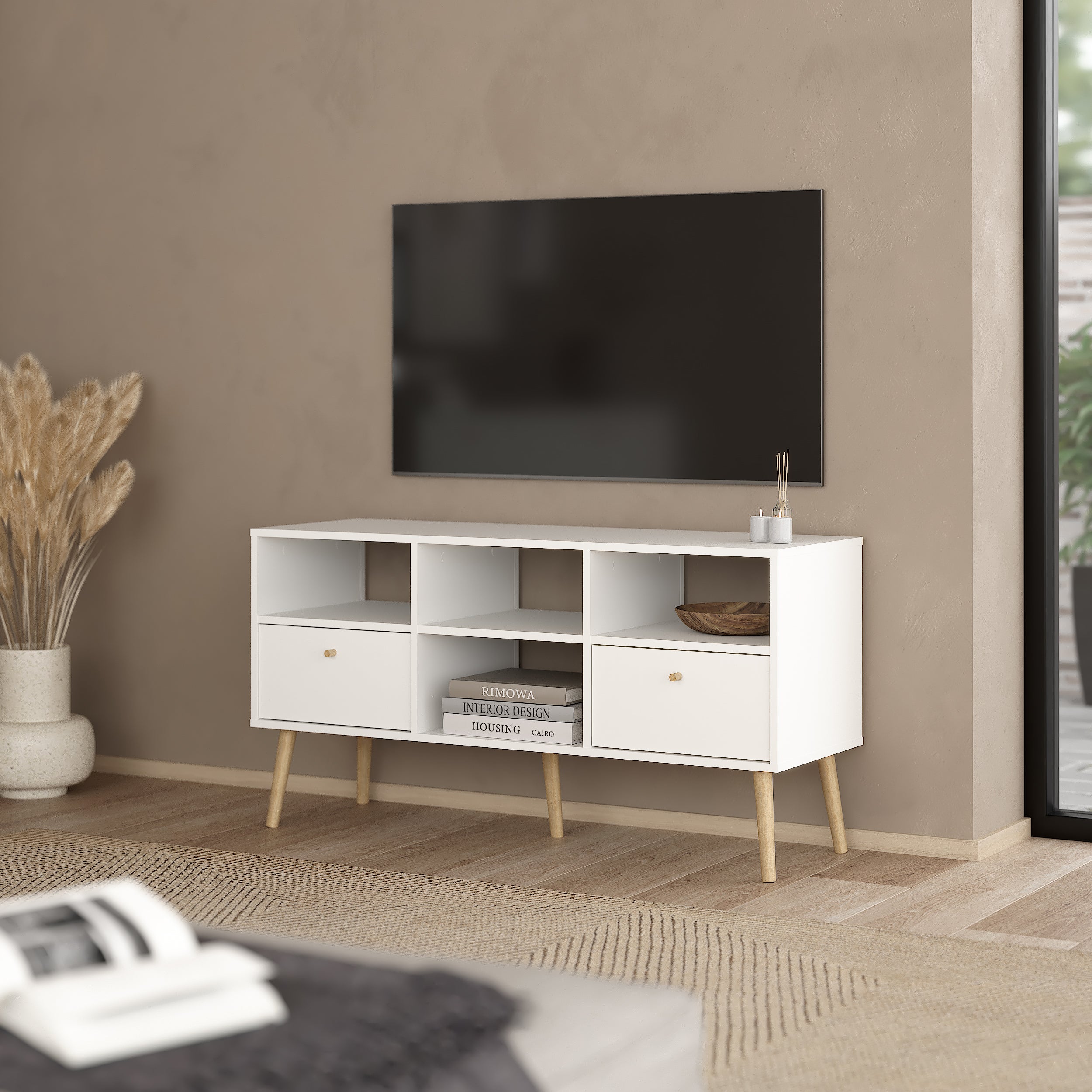 by fonQ basic Billy Tv-meubel - Wit