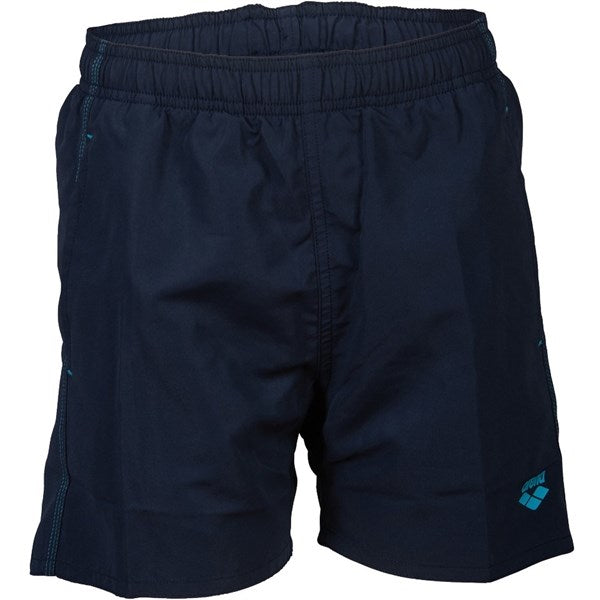 Køb Arena Badeshorts Solid R Navy-Turquoise