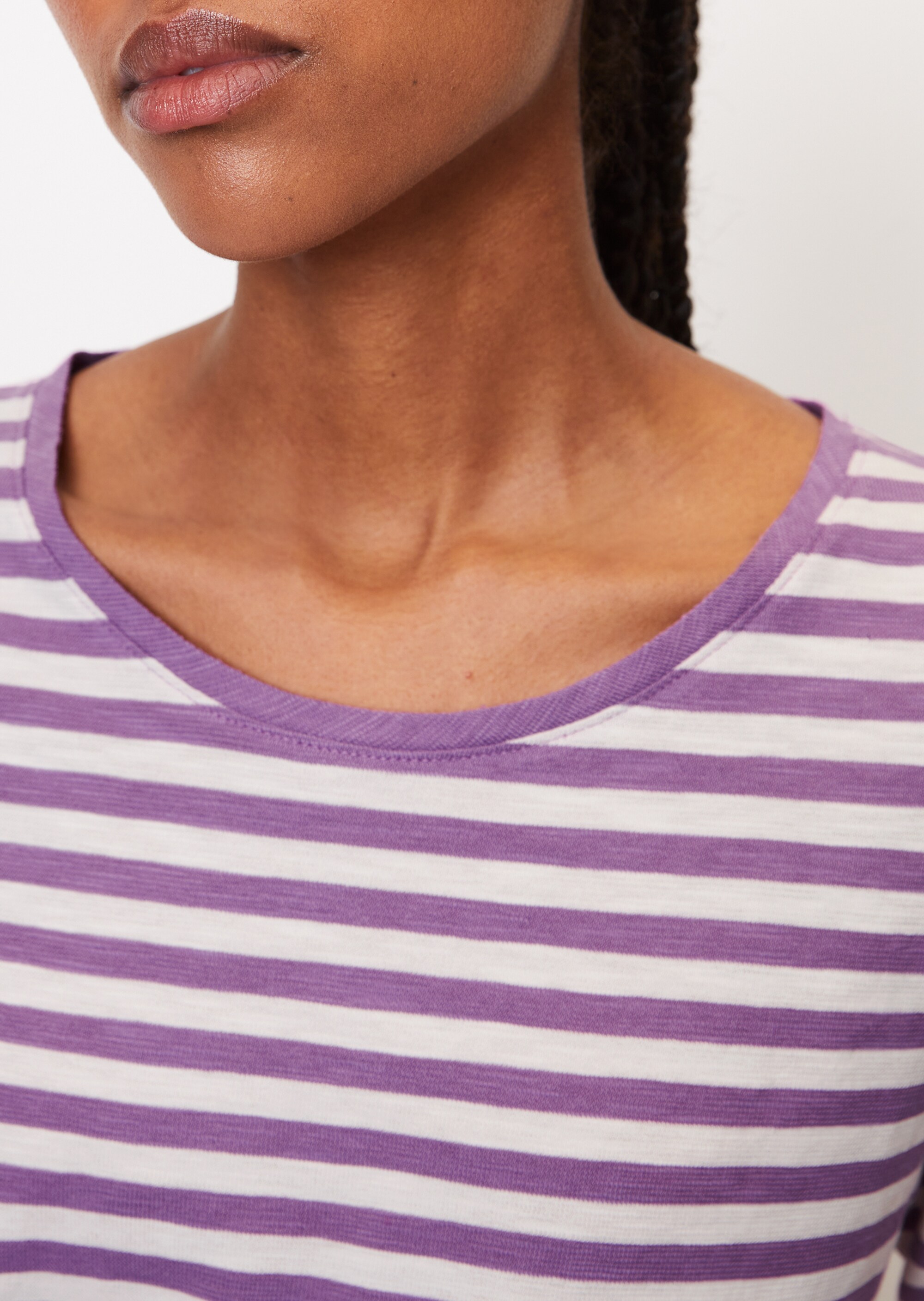 Gestreiftes T-Shirt regular aus Organic Cotton-Jersey
