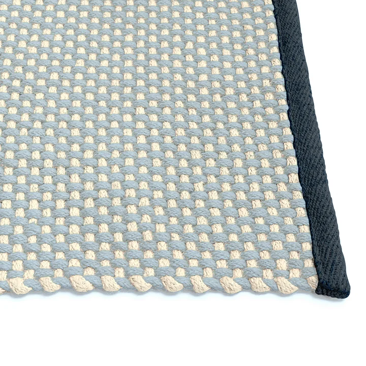HAY - 3 Colour Teppich, 240 x 170 cm, soft turquoise