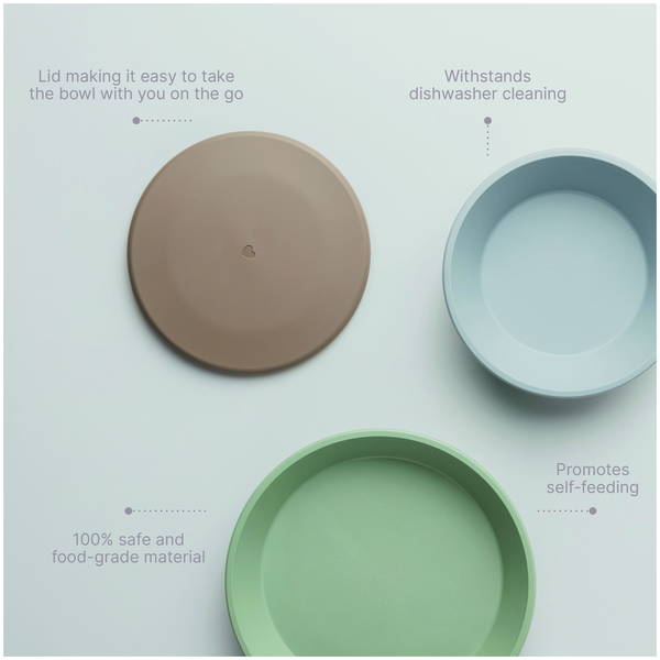 BIBSBIBS   Dinner Teller Set sage