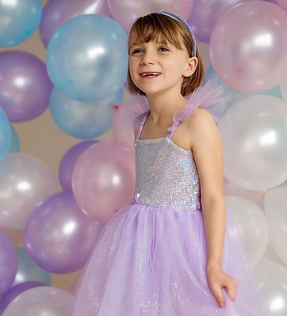 Great Pretenders Kostüm - Kleid m. Pailletten - Lila