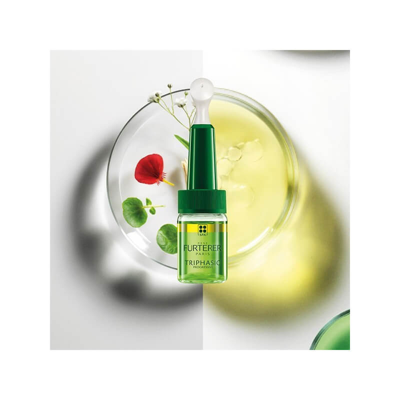 16 ampoules de traitement antichute Triphasic Progressive René Furterer 5,5ML