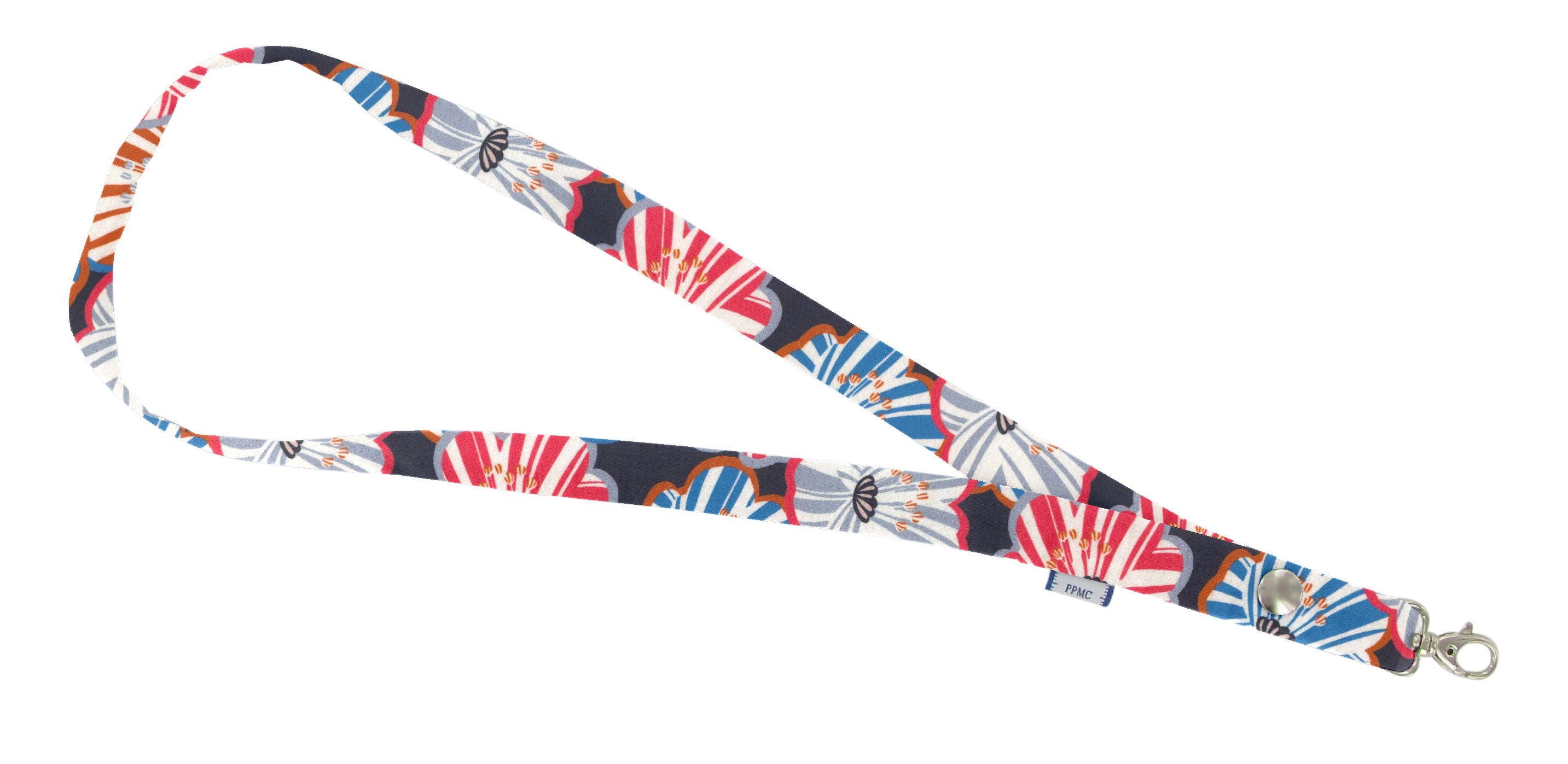 Porte-Clés Collier Anémones Rayées