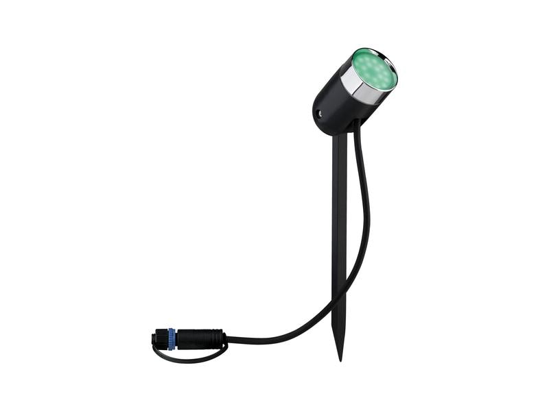 Paulmann Gartenleuchte Plug & Shine Pike 40° RGBW Basis, Zi Starterset für das steuerbare Plug & Shine System