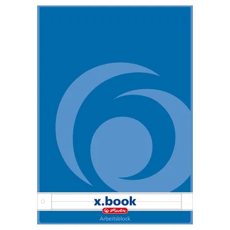 Herlitz Arbeitsblock A4 FSC-Mix 50 Blatt Liniert