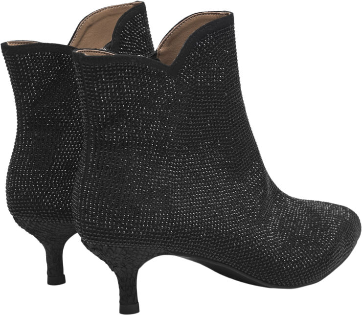 Shoe The Bear Saga Zip Crystal Black/black