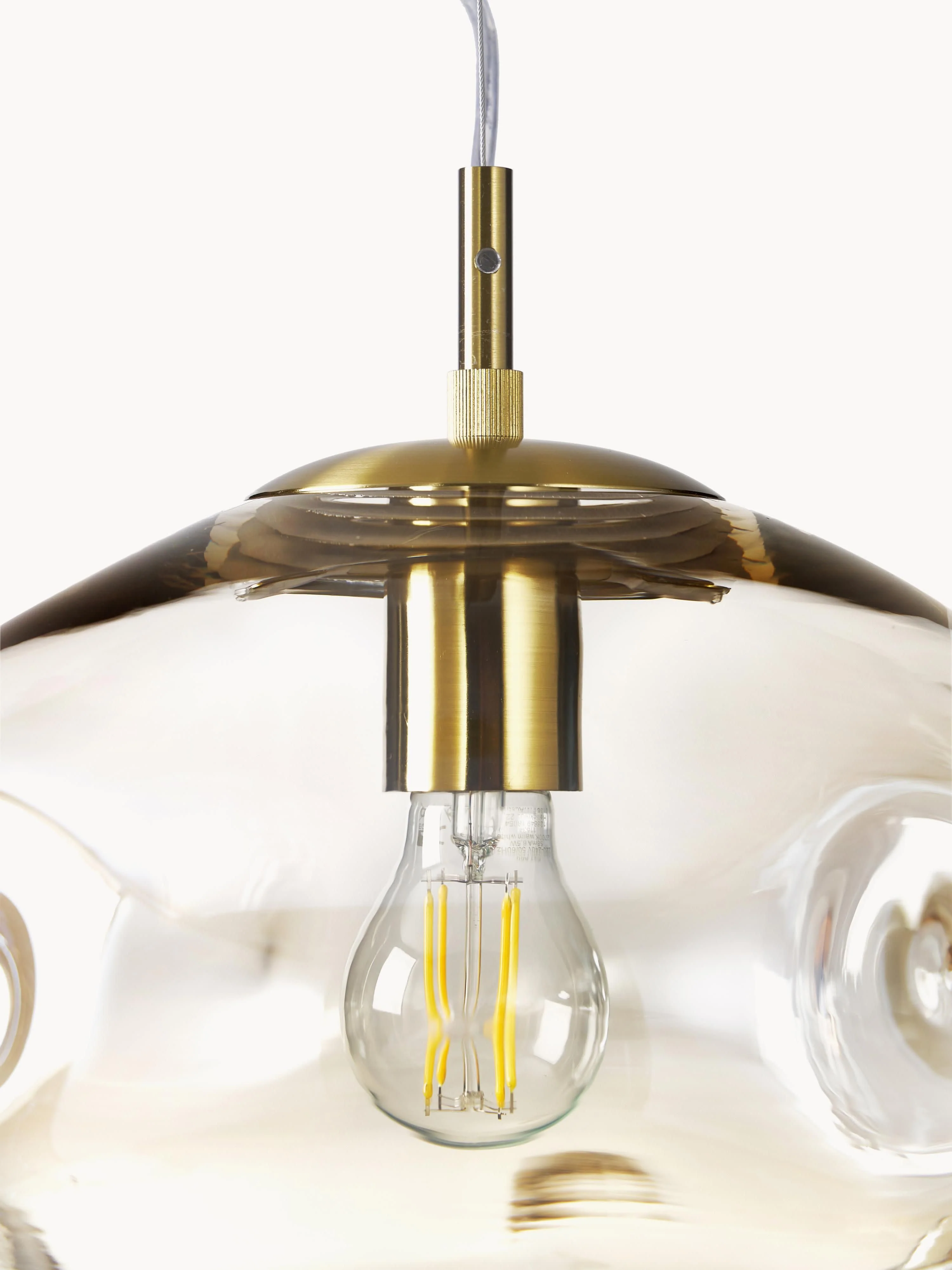 Hanglamp Amora van glas
