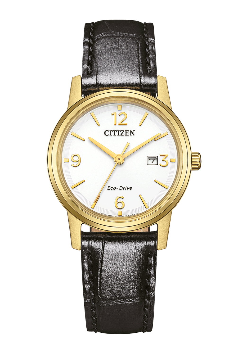 Citizen Eco Drive Pair Damenuhr gold EW2722-01A