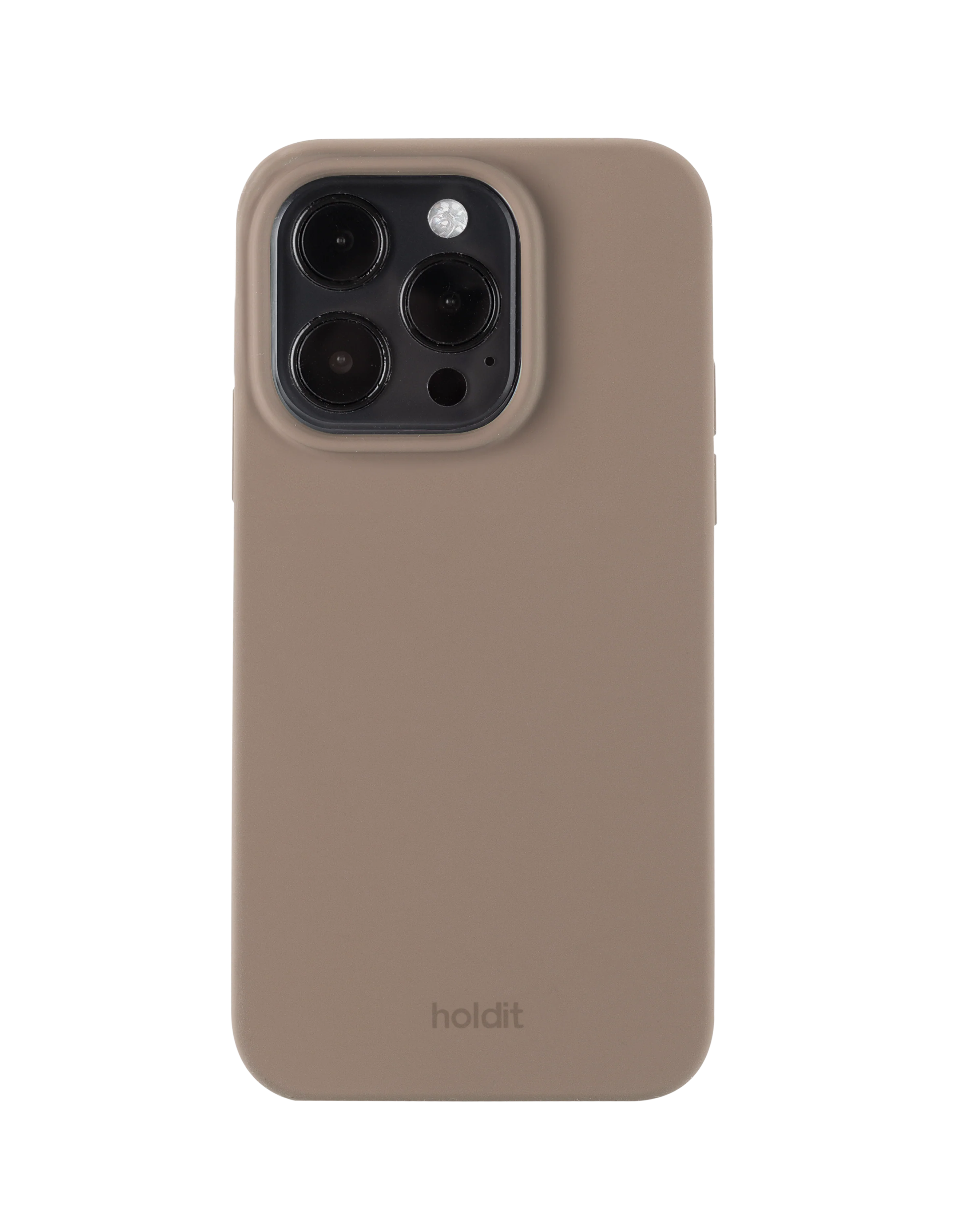 Holdit  iPhone 15 Pro Silicone cover - Mocha Brown
