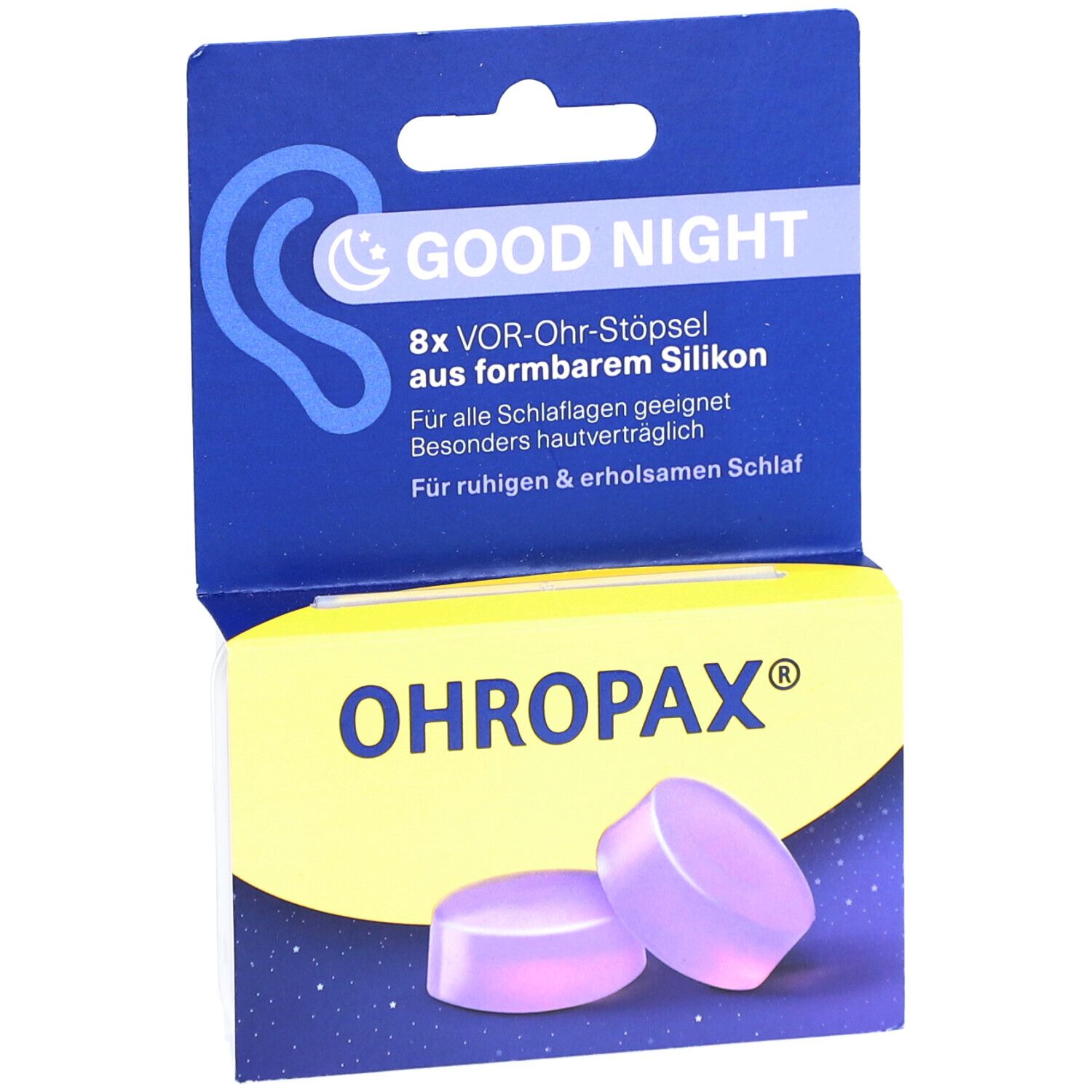 OHROPAX® Good Night Ohrstöpsel – für einen erholsamen Schlaf