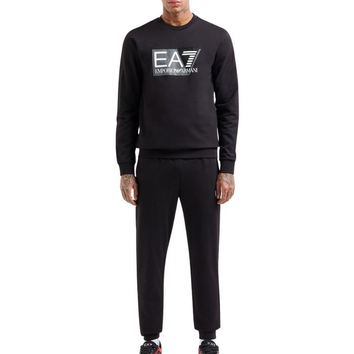 EA7 Cotton Visibility Joggingpak Heren