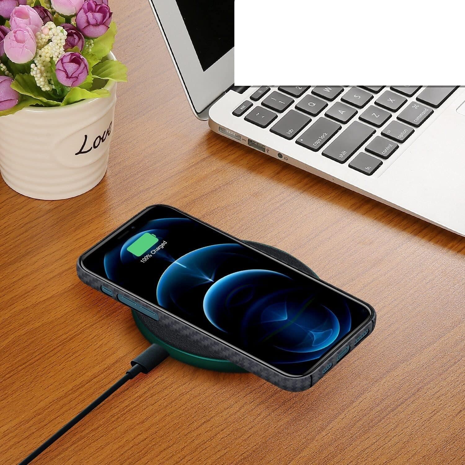 iPhone 13 Pro Kevlar Hardcase Schutzhülle Ultrathin - Schwarz