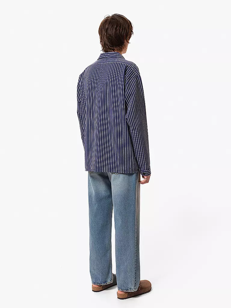 NUDIE JEANS Overshirt BERRA blau