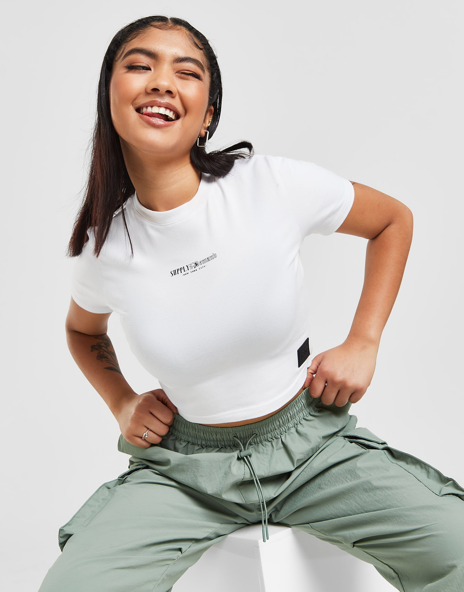 Supply & Demand T-shirt Strike Femme