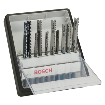 Bosch Prof Robust Line decoupeerzaagbladenset voor hout / metaal - 10-delig