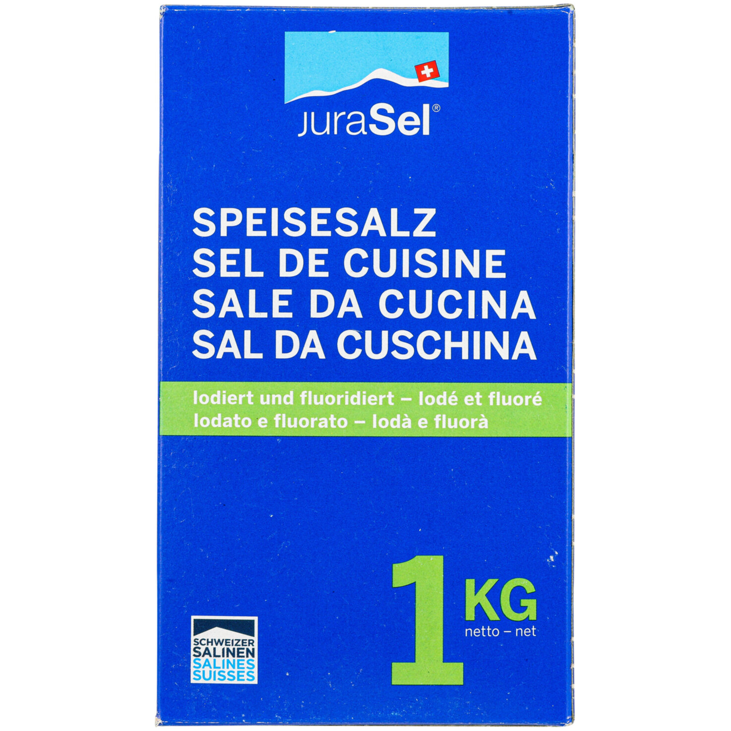 JuraSel Speisesalz mit Jod & Fluor