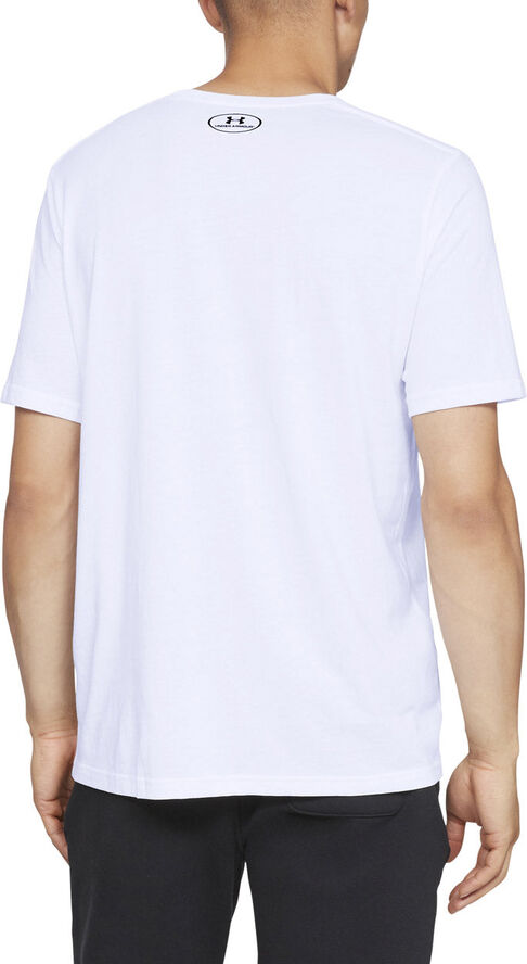 Under Armour Sportstyle Left Chest SS T-shirt Hvid