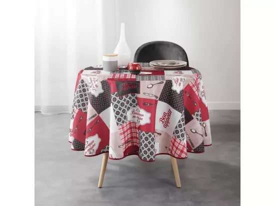 Nappe Ronde Imprimée 