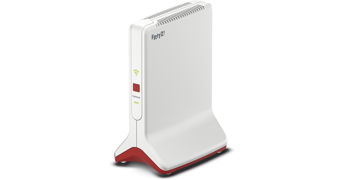 FRITZ!Repeater 6000 International  (Wit/rood, Mesh Wi-Fi)