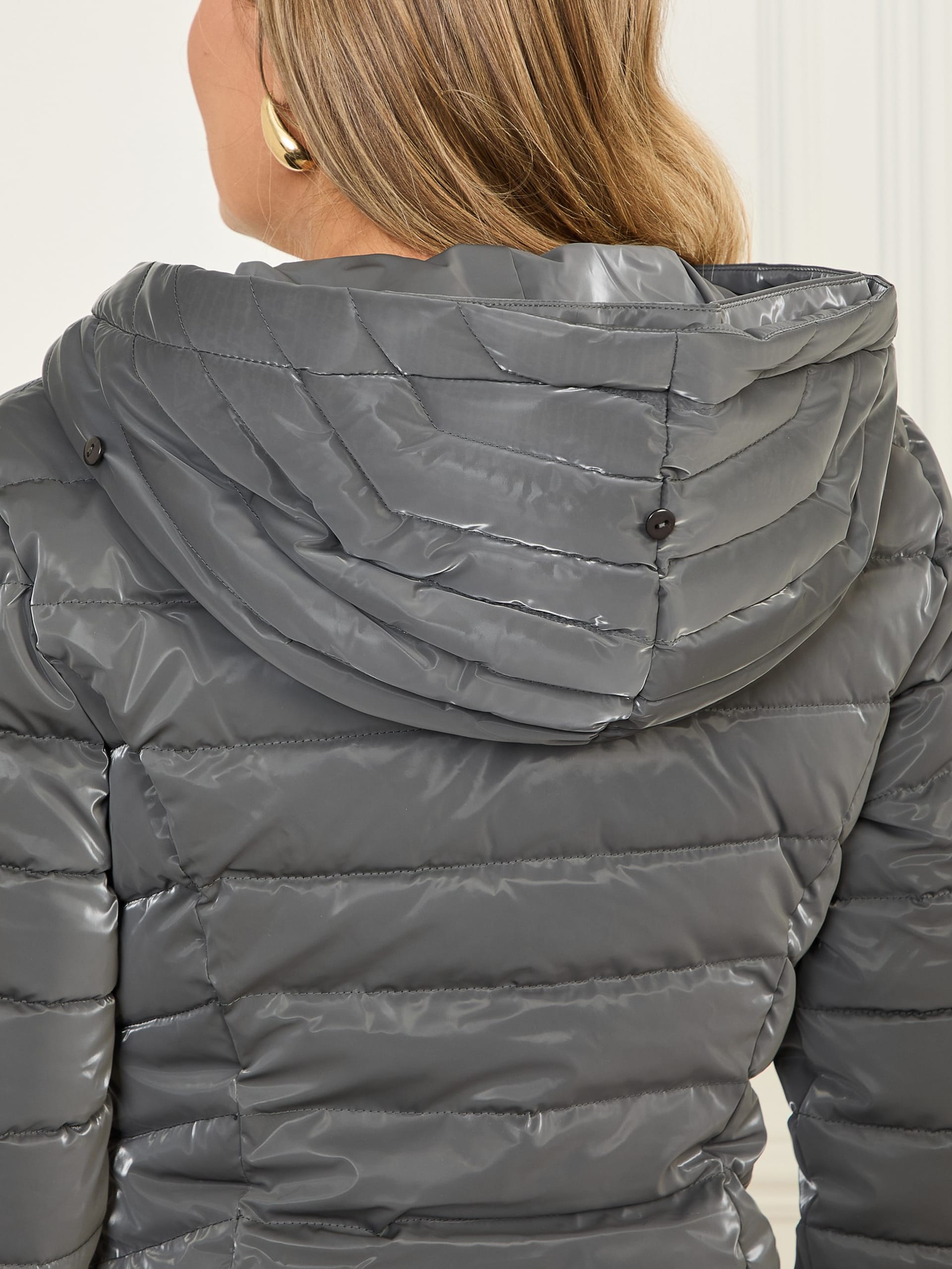 Jaqueta puffer curta Eco Janis