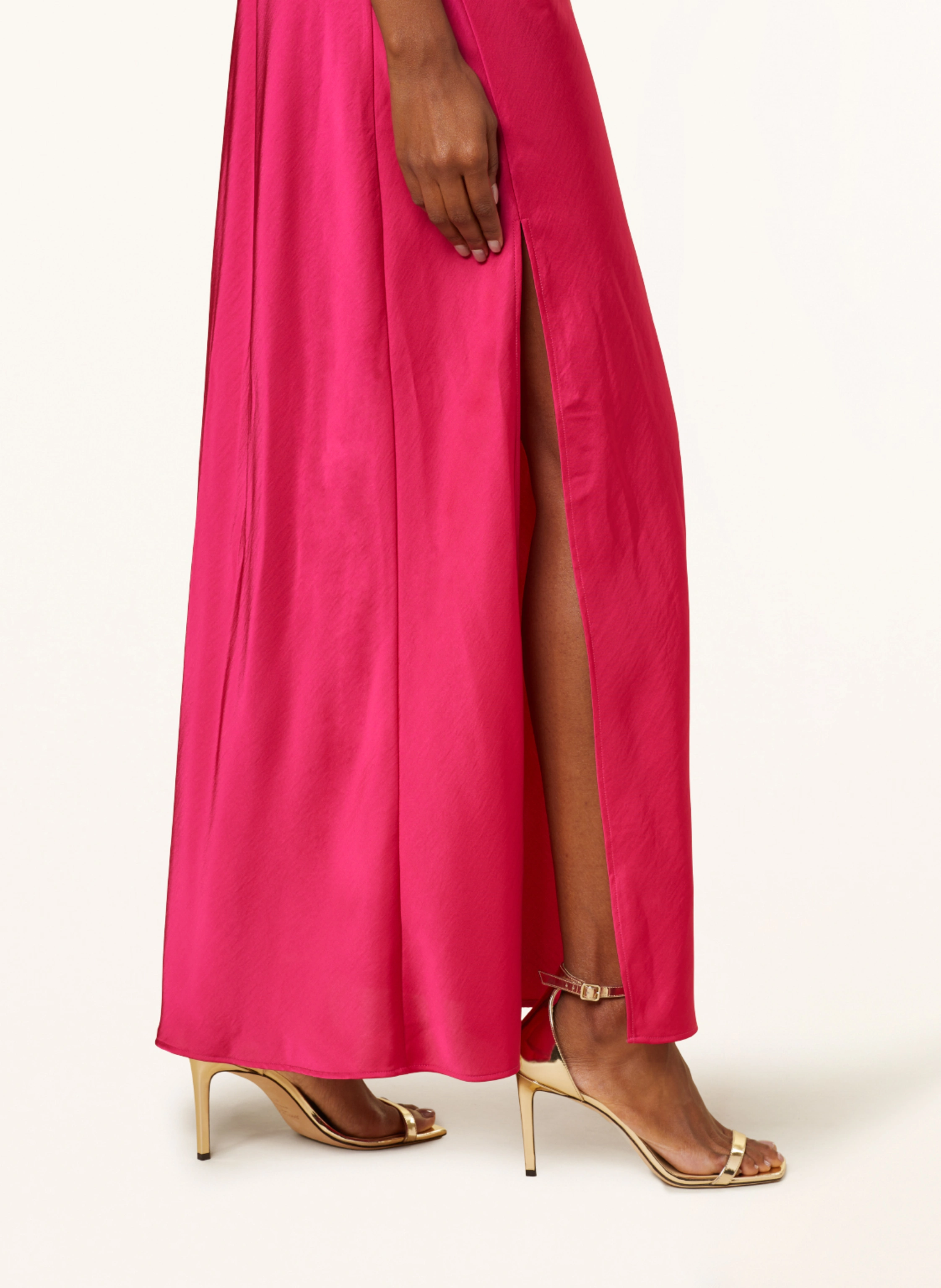 DANTE6 One-Shoulder-Kleid PENRITH aus Satin