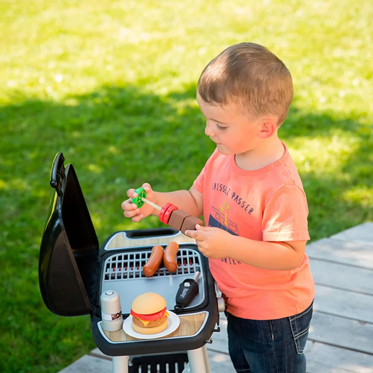 Smoby Barbecue avec 18 Accessoires