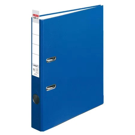 Herlitz Ordner PP A4 5cm FSC-Mix maXfile protect blau