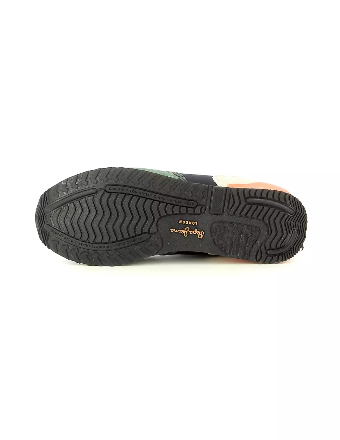 PEPE JEANS LONDON ONE - Sneakers Kakiorange