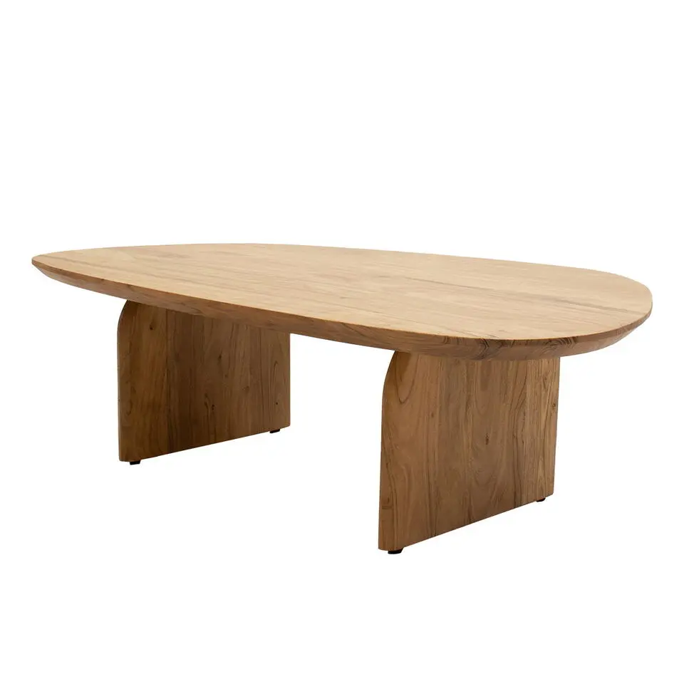 Salontafel Organisch - Naturel - 135cm - Salontafel Floor