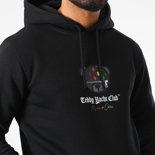Sweat Capuche Maison Couture Gradient Limited Noir