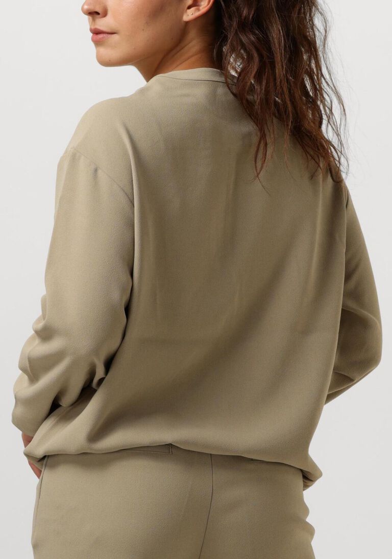 groene dante6 top thorn drawstring cord top