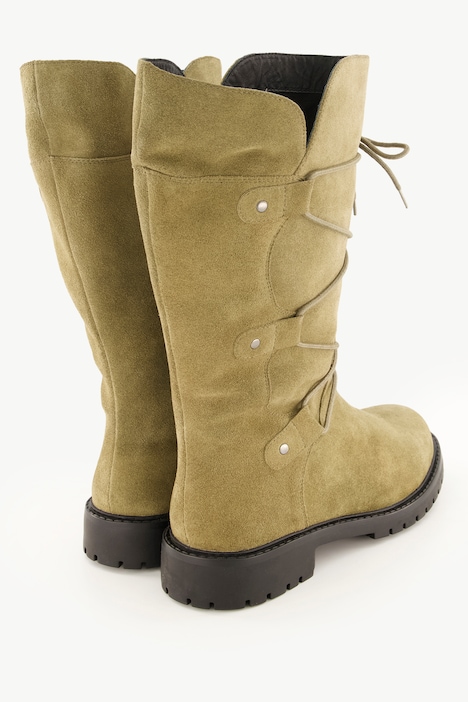 Lederstiefel, XL-Schaft, Weite H