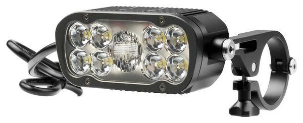 Éclairage avant Ravemen VTT/Voyage 9 LED  6000 Lumens  Batterie externe