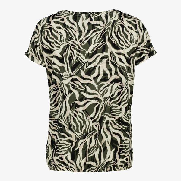 TwoDay dames top groen met print