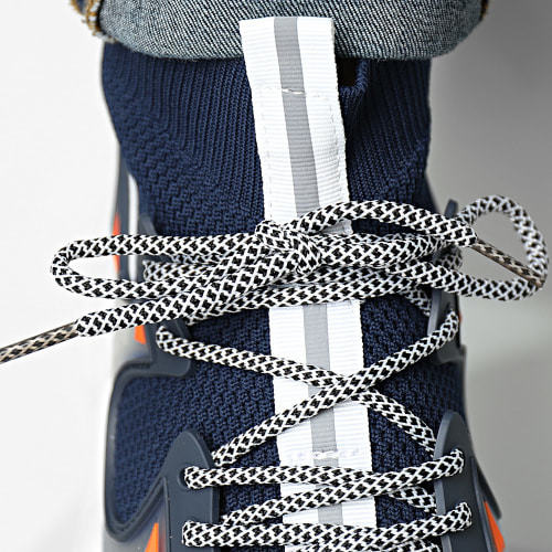 Baskets Bleu Marine Blanc