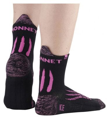 Chaussettes De Running Monnet Run Ice Noir