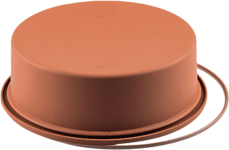Silikomart GENOISE. SILIC.ø180. H65 Terracotta