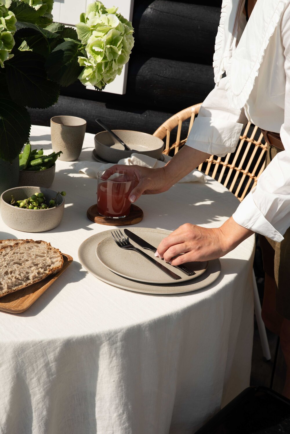 RAW  Frokosttallerken, Sandy Beige - Ø23 cm.