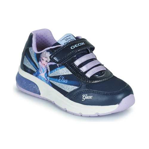 Geox - J SPACECLUB GIRL - Bleu / Violet